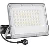 OUSIDE Faro LED 50 W per Esterni, 6500 K Bianco Freddo, 5000 LM, IP66 Impermeabile - Struttura Alluminio Robusta, Non Dimmerabile, Illuminazione Sicurezza Giardino, Cortile, Patio