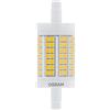 OSRAM LED per di ricambio per tubo fluorescente: R7S, dimmerabile, 11,50 W, 100 W, 2700 K, 1 pezzi