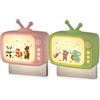 Wetry Luce Notturna Bambini da Presa, Lampada Notte con Interruttore, Luci Notturne per Camera da Letto Neonati, Soggiorno (TV Retrò)