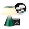 Lexon LUMA M - Lampada da tavolo a LED da tavolo senza fili, con dimmer e sincronizzazione multi lampade, 9 colori di luce, per ufficio, camera da letto e comodino, colore: verde scuro