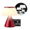 Lexon LUMA M, lampada da tavolo senza fili touch con dimmer e sincronizzazione multi lampade, 9 colori di luce, per ufficio, camera da letto e comodino, colore: rosso scuro