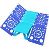 BoxLegend Piega Abiti Megliette Camicie Vestiti Indumenti 57 x 70 cm (Blue - Blue)