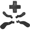 LiXiongBao 5 in 1 Parti di Ricambio in Metallo per Xbox Elite Controller Series 2, Paddle per Elite 2 Controller, D-Pad per Elite 2 Core, Accessori di Ricambio per Xbox Controller Elite (Nero)