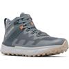 Columbia Facet 75 Mid Outdry (Former Version), Scarponcini da Trekking e da Trekking a Vita Media Uomo, Graphite Canvas Tan, 44.5 EU