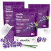 Nuubu Cerotti per i piedi (30 Cerotti), Panni naturali per i piedi con Lavanda e Aceto di Legno