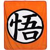 Great Eastern Entertainment Dragon Ball Z Goku Symbol Coperta, Cotone, Multicolore