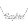 SILVEGO Collana Nome Sophie Argento Sterling 925