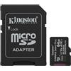 Kingston MICRO SECURE DIGITAL 64GB SDCS3/64GB Class10 UHS-I, U1, V10, A1 100MB/s + adattatore Canvas Select Plus Gen3 KINGSTON - SDCS3/64GB
