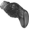 Kutocesy Guaina Per Pene Con Anello Fallico Guaina Per Pene Allungante Riutilizzabile Trasparente Allungamento Del Pene Giocattolo Sessuale Per Uomini (Black)