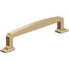 Amerock | Maniglia per armadio | Bronzo champagne | 128 mm (128 mm) | Westerly | Hardware per cucina e bagno | Hardware per mobili