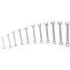 PERFORMANCE TOOL W1062 - Set di chiavi combinate metriche con custodia, 11 pezzi, in acciaio al cromo vanadio lucidato a specchio