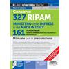 Edizioni Simone Concorso 327 RIPAM Ministero delle Imprese e del Made in Italy - 161 Funzionari in Ambito Amministrativo/Giuridico/Economico (Codice A) - Manuale per la preparazione