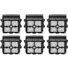 BRUVISH (6 pezzi) S5 Combo Filtri HEPA di ricambio per aspirapolvere robot Tineco Floor One S9 Artist Pro, Floor One S5 Combo, Stretch S6, Switch S6. Accessori per filtri e filtri per aspirapolvere verticali