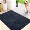 FCSDETAIL Zerbino Trappola Sporco 80 x 120 cm, Tappetino Antiscivolo Lavabile in Lavatrice, Zerbino d'Ingresso con Microfibre Morbide Assorbenti per Cane, Ingresso, Porta e Corridoio