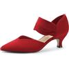 DREAM PAIRS Scarpe da donna con punta chiusa, nero, 38 EU