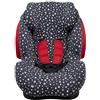 JYOKO KIDS Rivestimento per seggiolino auto in cotone compatibile con BeCool Thunder, Foppapedretti, BQ-06 (Winter Sky)