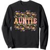 Auntie Aunt Flowers Gift Cute Family Nie Zia Felpa