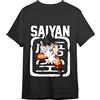 Comic Studio Dragon Ball Z Maglietta | Licenza Ufficiale | Unisex| Nero | XL T-Shirt