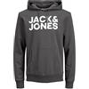 Jack & Jones Jjecorp Logo Sweat Hood Noos 12137054 Felpe con Cappuccio Uomo (Pacco da 1)