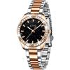 CIVO Orologio Donna Design Cristallo: Quadrante Cielo Stellato Orologi da Polso -Elegante Impermeabile Cinturino Acciaio Donna per Regalo