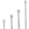 Kahaybeall Set Prolunga Chiave a Cricchetto 1/4, Chiave di Prolunga per Trapano, 4 Prolunghe in Acciaio al Cromo Vanadio da 50 mm, 75 mm, 100 mm, 150 mm, Prolunghe per Cricchetto, Facili da Usare e Resistenti