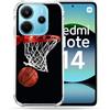 Cokitec Custodia rinforzata per Xiaomi Redmi Note 14 4G Sport Basket Carrello