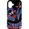 Marvel Spider-Man nella città di Spider-Verse Miles Morales Custodia per iPhone 16