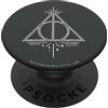 Harry Potter Deathly Hallows Line Art PopSockets PopGrip Adesivo