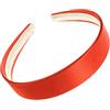 Glitz4Girlz Cerchietto per capelli con rivestimento in raso rosso, 2,5 cm, in plastica, senza denti, per donne e ragazze Glitz4Girlz