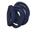Glitz4Girlz Confezione da sei elastici per capelli di qualità, in tessuto jersey spesso, colore blu navy, per coda di cavallo, per donne e ragazze Glitz4Girlz