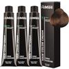 FemMas Colore per capelli 3x Castano Chiaro Dorato 5.3 I Colore in crema con olio di argan, cheratina e ceramidi I Come colorazione permanente o tonalizzazione per risultati di colore brillanti e