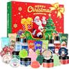 Weixinbuy Calendario dell'Avvento 2025 Bellezza, Cofanetto regalo da donna Natale, set da bagno, donna, calendario dell'Avvento, cura 24 giorni di sorprese di bellezza per lei, regali di Natale per