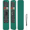 CTRLBETTER Custodia per Telecomando in Silicone Compatibile Con Sony RMF-TX500E RMF-TX520U RMF-TX600E RMF-TX500U RMF-TX520E RMF-TX621E TV Telecomando Vocale Copertura Protettiva Antiurto Con e Cordino(Verde)