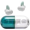 Moondrop Pill Open Ear Cuffie Bluetooth 6.0 OWS Appese Auricolari IPX4 Open Ear Clip Auricolari Wireless Built-in AI ENC MD-0WS-003 (Verde)