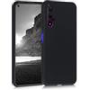 kwmobile Custodia Compatibile con Huawei Nova 5T Cover - Back Case per Smartphone in Silicone TPU - Protezione Gommata - nero