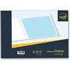 Plastoreg Blocco di carta millimetrata/Blocco millimetrato A3 - 50 fogli di carta premium 95g/m² con griglia/linee blu in 1/5/10mm e altro, per disegni tecnici