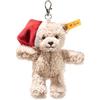 Steiff Ciondolo Cosy Christmas con Ben Orsacchiotto, Tenero Peluche, Bambini, Ragazzi e Ragazze, Friends, 12 cm, Beige, 112607
