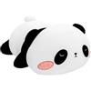 SQEQE Peluche a forma di panda ponderato, peluche a forma di panda ponderato, morbido cuscino giocattolo per bambini e adulti, 24 cm, 0,4 kg