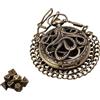 Sarini Mini set di dadi DND,orologio da tasca Steampunk Hollow Octopus,regalo DND,regali Dungeons and Dragons con confezione regalo,accessori per giochi da tavolo di ruolo