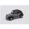 OPO 10 - Auto in Miniatura Welly in Scala 1/24, Compatibile con Citroen 2cv 6 Charleston Bicolore Grigio e Nero - 24009-Grigio