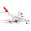 QIYUMOKE 1/400 VAA 747 modello di aereo (6 pollici) per Boeing 747 modellino di aeromobili con telaio preassemblato e supporto espositivo, adatto come regalo per adulti o come collezione