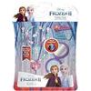 Disney- Set 6 Accessori per Capelli con Spazzola di Frozen 2 Cosmetici e Gioielli, 1