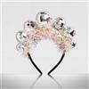 LUYANFX Cerchietti da Discoteca,Cerchietto Capelli Donna e Bambina,Copricapo per Capodanno,Cerchietto per Capelli da Discoteca, Accessori Festa Disco Vestiti Anni 70 (A)