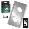 FixedNow Lame di ricambio [8 pezzi] per robot tagliaerba compatibili con Robomow, Cub Cadet, realizzate in acciaio inossidabile, set completo in acciaio inossidabile, cesoie di ricambio per robot