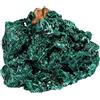 mookaitedecor Esemplare di grappolo di cristallo di malachite naturale per la decorazione domestica, Geodo di cristallo in pietra grezza decorativa per minerali collezione druse, 51-100g
