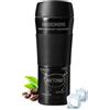 Custodia In Neoprene Per Bottiglia 750 Ml Con Tracolla Regolabile – Protezione Isotermica Per Escursioni, Viaggi, Pal E Ciclismo, Colore Blu