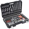 Yato YT-38841 Set Chiavi A Bussola 216 pezzi Acciaio Cromo Vanadio Valigetta
