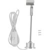 Msiud Mini Faretto a LED Lampada da Armadio, Dimmer per Gioielli a Luce Montata su Superficie Spot Sotto Vetrina per Modelli Espositore per Quadri D'arte Galleria D'argento Showroom