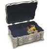 falado Antique Emboss Alloy Metal Jewelry Music Box Wind Up and Golden Movement Music Box for Christmas/Birthday/Valentine's Day/Mother's Day (You are My Sunshine.)