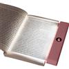 HOTUT Piatto LED Libro Lampada, LED Libro Pannello Luce, Lampada da Lettura per la Cura Degli Occhi, Lettura Lightwedge, Luce per Notturna, Rosa